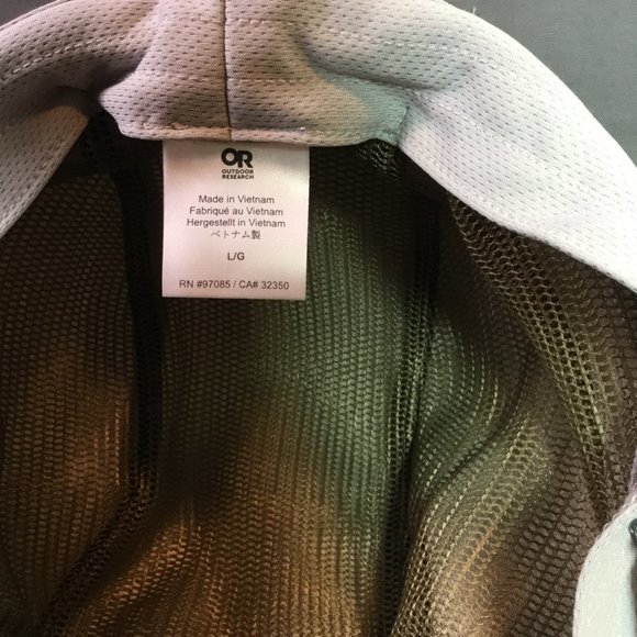 Outdoor Research Sombriolet Sun Hat, Beige Size Large VGUC - Picture 8 of 8